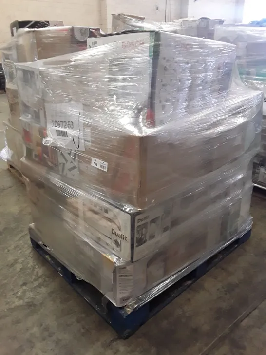 PALLET OF APPROXIMATELY 42 UNPROCESSED RAW RETURN HOUSEHOLD AND ELECTRICAL GOODS TO INCLUDE;