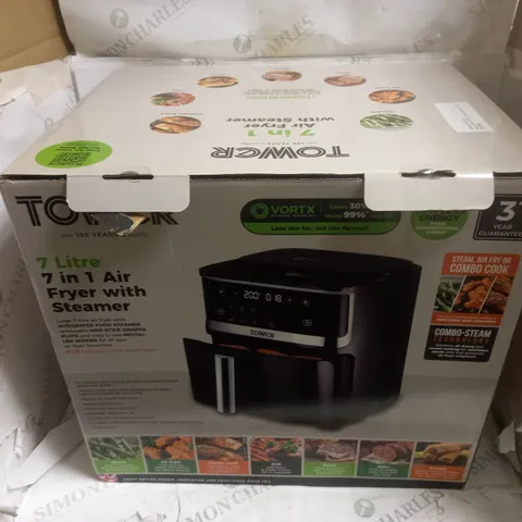 BOXED TOWER VORTEX T17101 DIGITAL AIR FRYER 