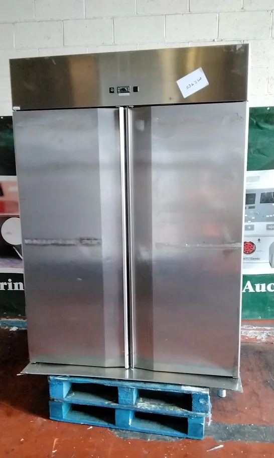 SPA TN 140 DOUBLE DOOR FRIDGE 