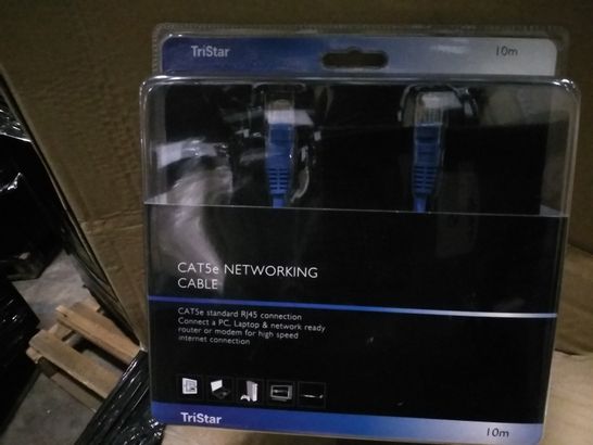 PALLET OF BOXED TRISTAR CAT5E NETWORKING CABLE