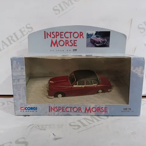 INSPECTOR MORSE JAGUAR MK 2, 2.4 SCALE MODEL 1:43