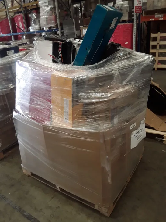 PALLET OF APPROXIMATELY 27 UNPROCESSED RAW RETURN HOUSEHOLD AND ELECTRICAL GOODS TO INCLUDE;