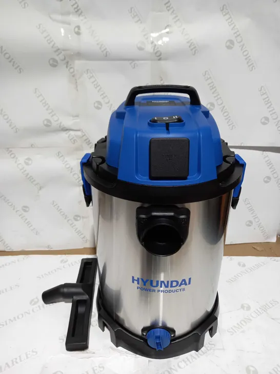 HYUNDAI WET AND DRY VACUUM CLEANER 30L 1400W INDUSTRIAL VACUUM CLEANER