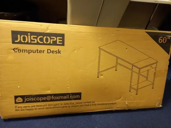 BOXED JOISCOPE COMPUTER DESK - COLLECTION ONLY