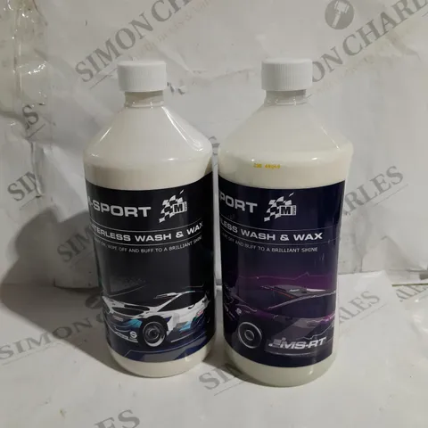 APPROXIMATELY 12 M-SPORT WATERLESS WASH AND MAX 1 LITRE 