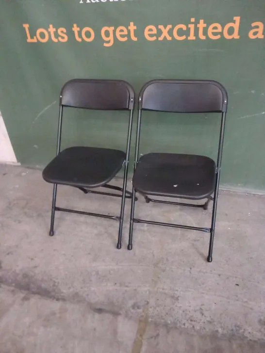 ELEVEN ASSORTED FOLDING SPECTATOR CHAIRS