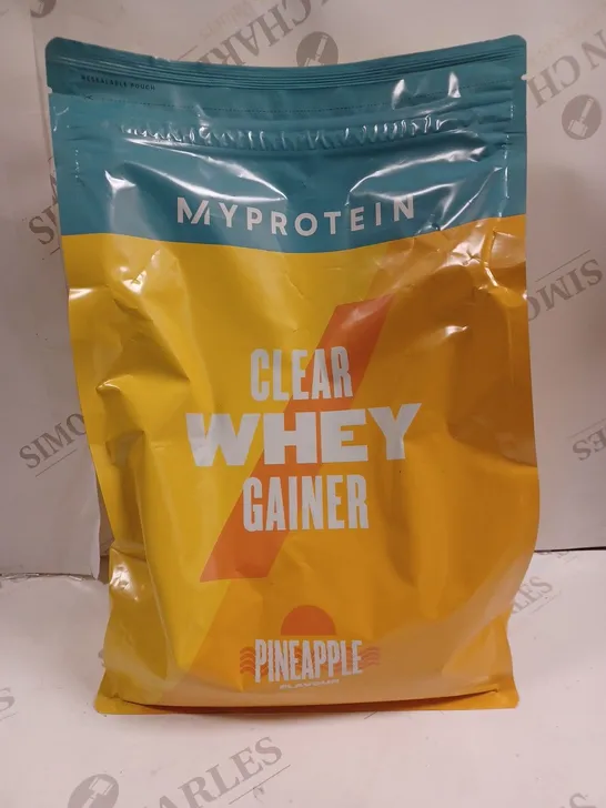 SEALED MYPROTEIN CLEAR WHEY GAINER - PINEAPPLE 2KG