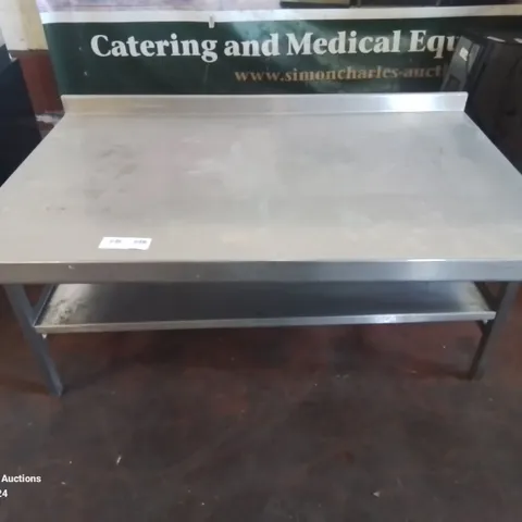 STAINLESS STEEL COMMERCIAL KITCHEN WORK TOP