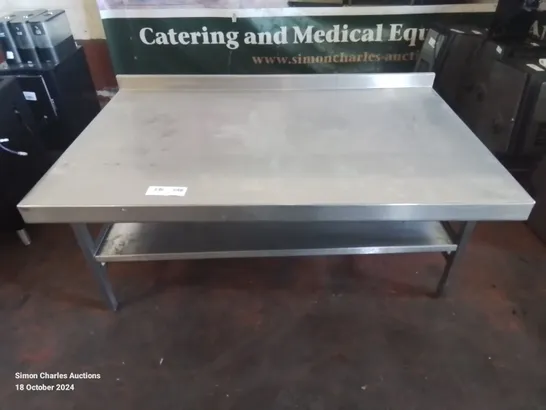 STAINLESS STEEL COMMERCIAL KITCHEN WORK TOP