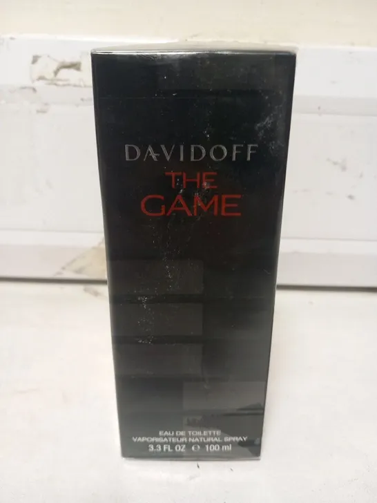 BOXED AND SEALED DAVIDOFF THE GAME EAU DE TOILETTE 100ML