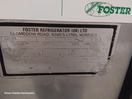 FOSTER COMMERCIAL TALL FRIDGE