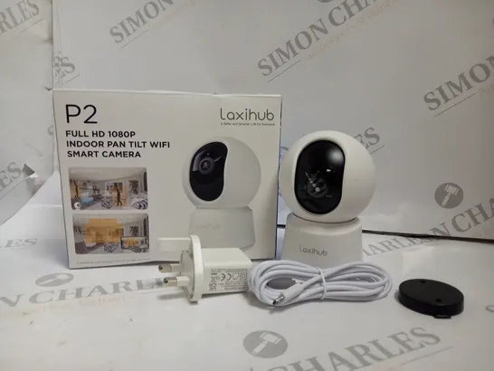 LAXIHUB P2 FULL HD1080P INDOOR PAN TILT WIFI SMART CAMERA 