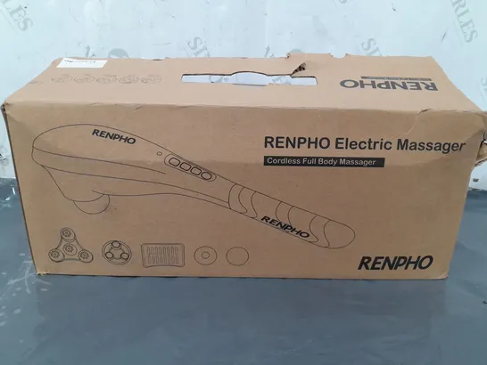 BOXED RENPHO ELECTRIC MASSAGER