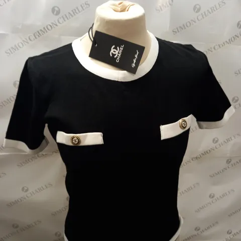 COCO CHANEL SHIRT AND PANTS SIZE M