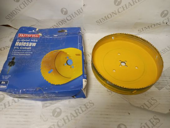 FAITHFULL FAIHSVP210 BI-METAL COBALT VARIPITCH HOLESAW 210MM