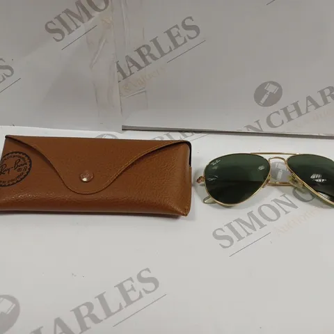 RAYBAN AVIATOR W3234 LAREG FRAME WITH CASE 