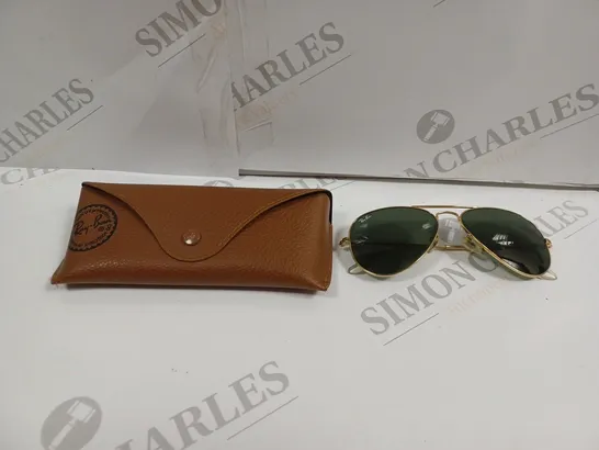 RAYBAN AVIATOR W3234 LAREG FRAME WITH CASE 