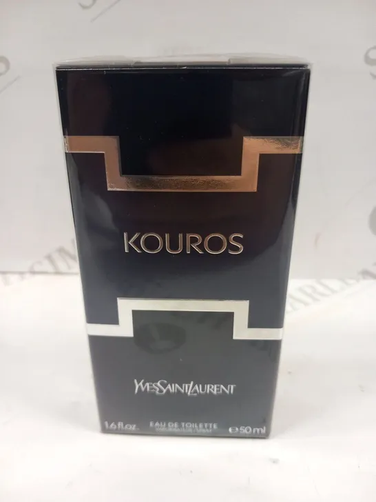 BOXED AND SEALED YVES SAINT LAURENT "KOUROS" EAU DE TOILETTE SPRAY 50ML 