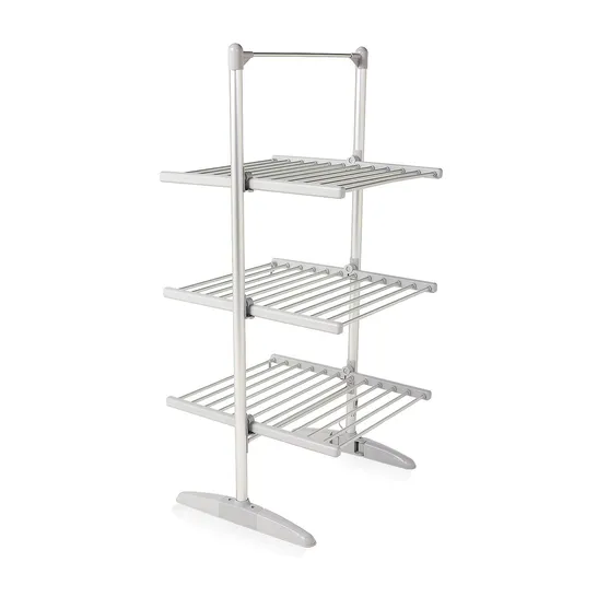 BOXED ORGANISED OPTIONS 3 TIER HEATED AIRER WITH 21M DRYING SPACE - COLLECTION ONLY