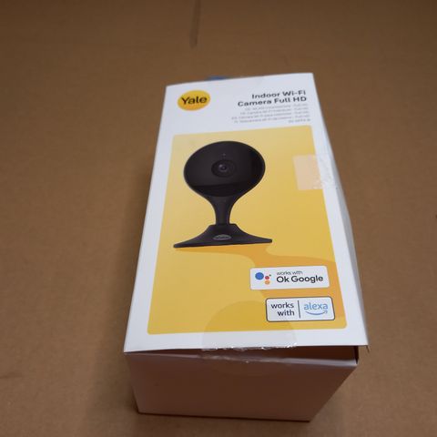 BOXED YALE INDOOR WI-FI CAMERA FULL HD