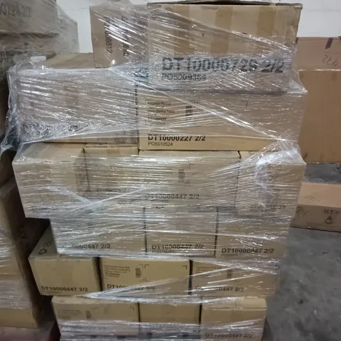 PALLET OF ASSORTED FLAT PACK FURNITURE PARTS 