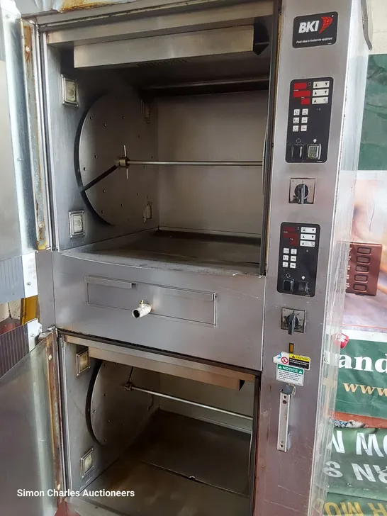 BKI DOUBLE ROTISSERIE OVEN