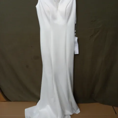 LYDIA COUTURE LUNA IVORY WEDDING DRESS - 10/12