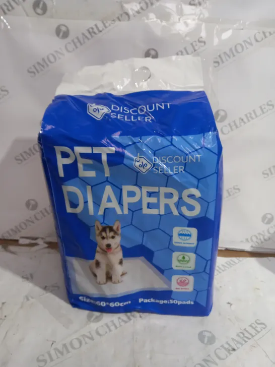 DISCOUNT SELLER PET DIAPERS - 50 PADS