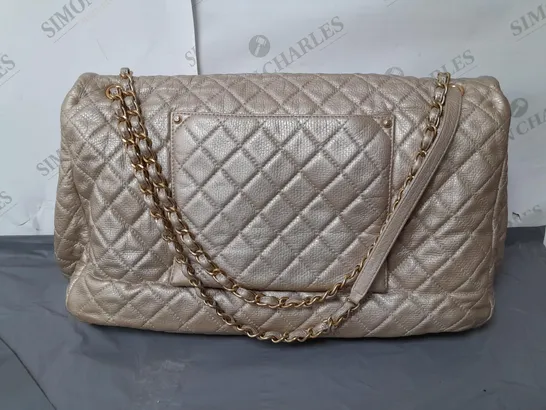 CHANEL GOLD EFFECT HANDBAG