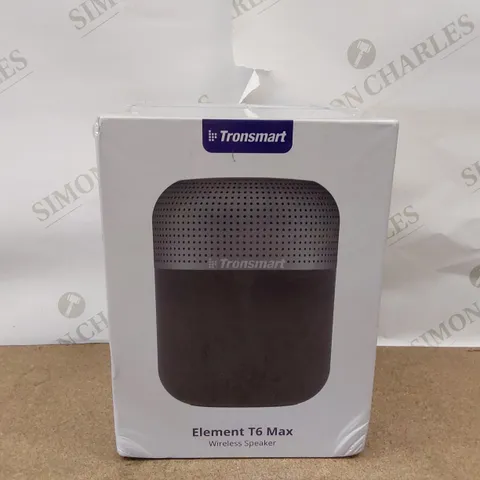 BOXED TRONSMART ELEMENT T6 MAX WIRELESS SPEAKER (1 BOX)