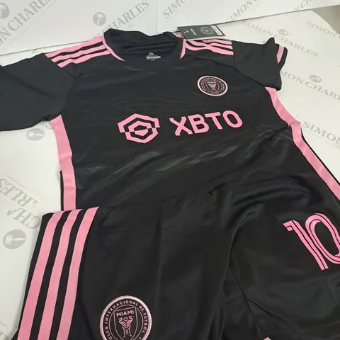 INTER MIAMI SECOND AWAY KIT WITH MESSI 10 