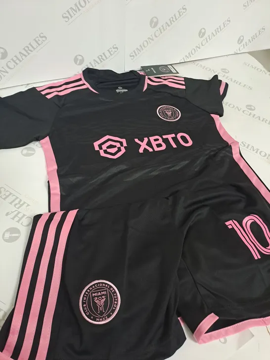 INTER MIAMI SECOND AWAY KIT WITH MESSI 10 