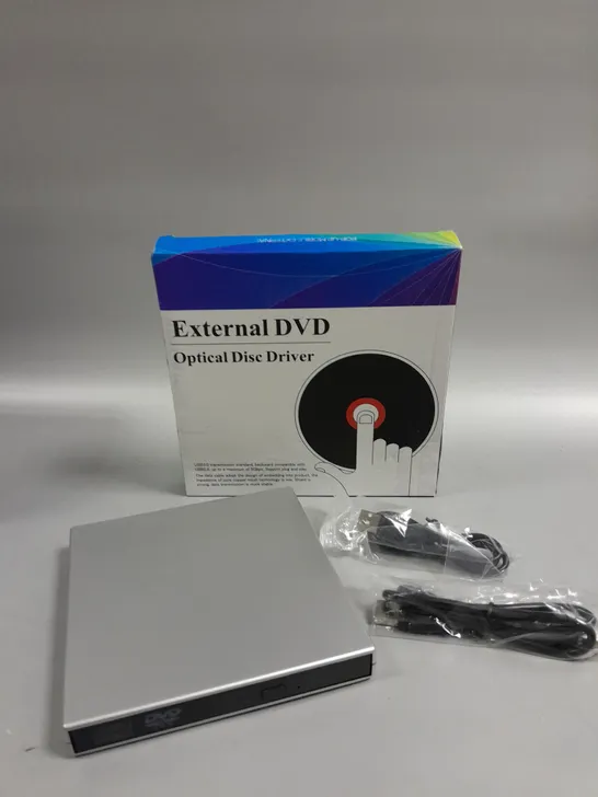 BOXED ZD 003-S EXTERNAL POP-UP EXTERNAL DVD DRIVE 