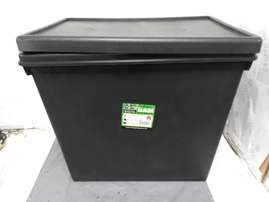 WHAM BAM RECYCLED BIN IN BLACK (60x40cm)