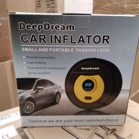 BOXED DEEPDREAM SMALL AND PORTABLE CAR INFLATOR 