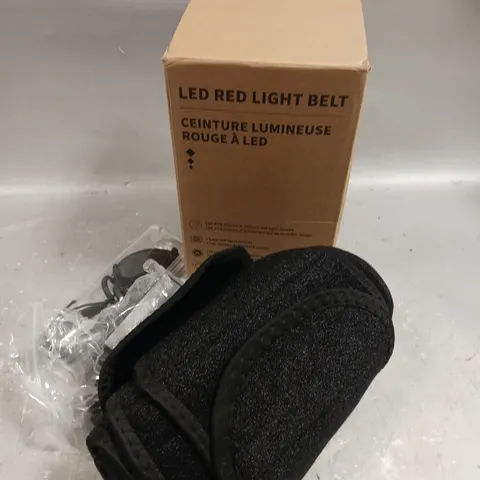 BOXED LED RED LIGHT BELT 