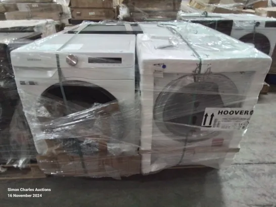 PALLET OF APPROXIMATELY 4 UNPROCESSED RAW RETURN WHITE GOODS TO INCLUDE;