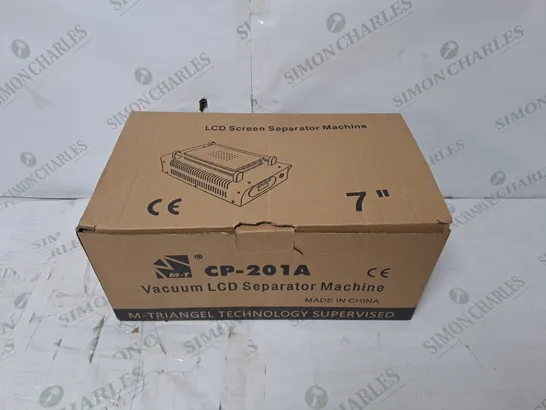 BOXED 7-INCH LCD SCREEN SEPARATOR MACHINE 