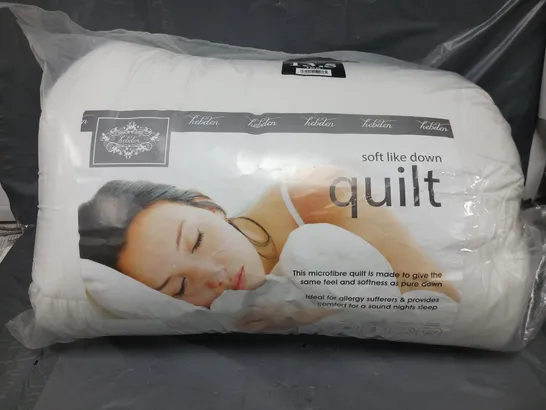 HEBDEN SOFT DOWN LIKE QUILT 13.5 TOG - KING