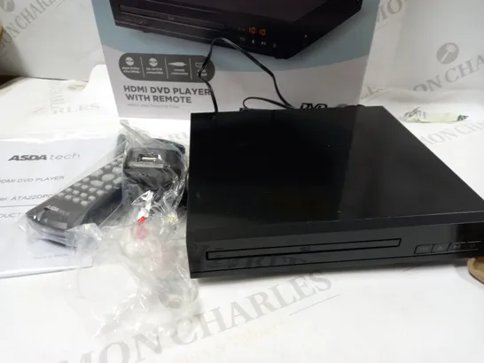 TECH HDMI DVD PLAYER WITH REMOTE 