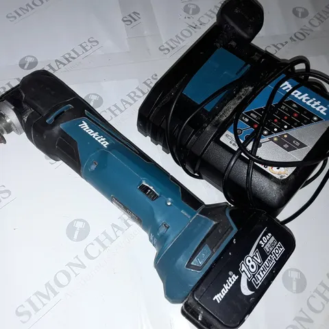 MAKITA DTM51 MULTI TOOL WITH BATTERY CHARGER