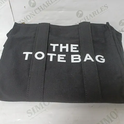 THE TOTE BAG BLACK BAG