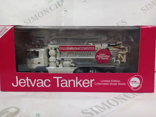 TEKNO LIMITED EDITION COLLECTABLE 1:50 SCALE MODEL LANES FOR DRAINS JETVAC TANKER