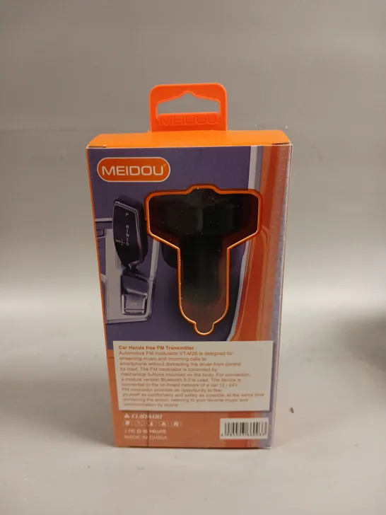 BOXED SEALED MEIDOU WIRELESS FM CAR TRANSMITTER 