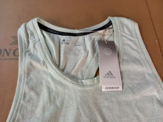 ADIDAS YOGA VEST IN MINT GREEN - UK L