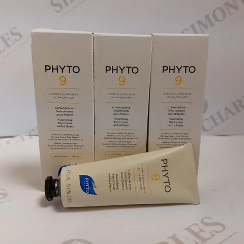 BOX OF 3 PHYTO 9 NOURISHING DAY CREAM - 3X50ML