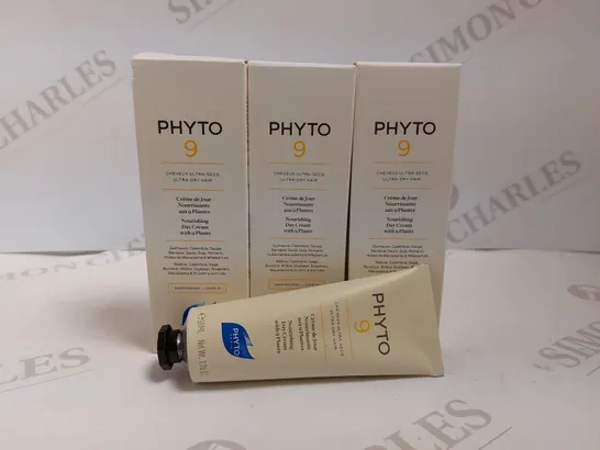 BOX OF 3 PHYTO 9 NOURISHING DAY CREAM - 3X50ML