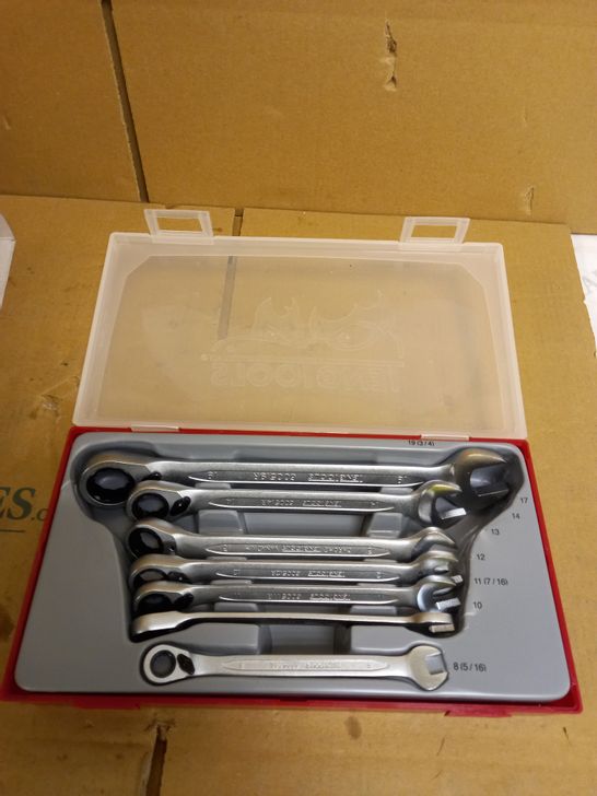 TENG TT6508R RATCHET COMBINATION SPANNER SET