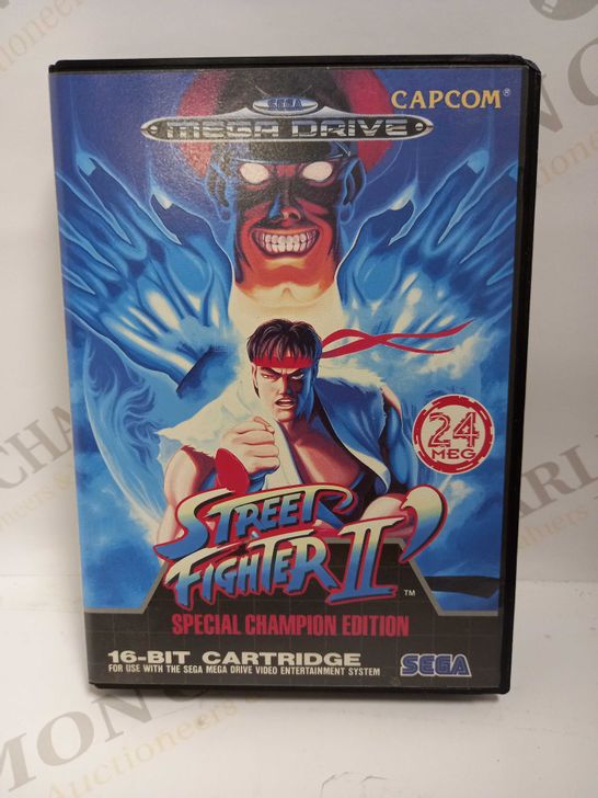 STREET FIGHTER II SPECIAL CHAMPION EDITION MEGA DRIVE GAME