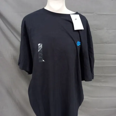 NIKE MENS LOGO T-SHIRT IN BLACK - XXL